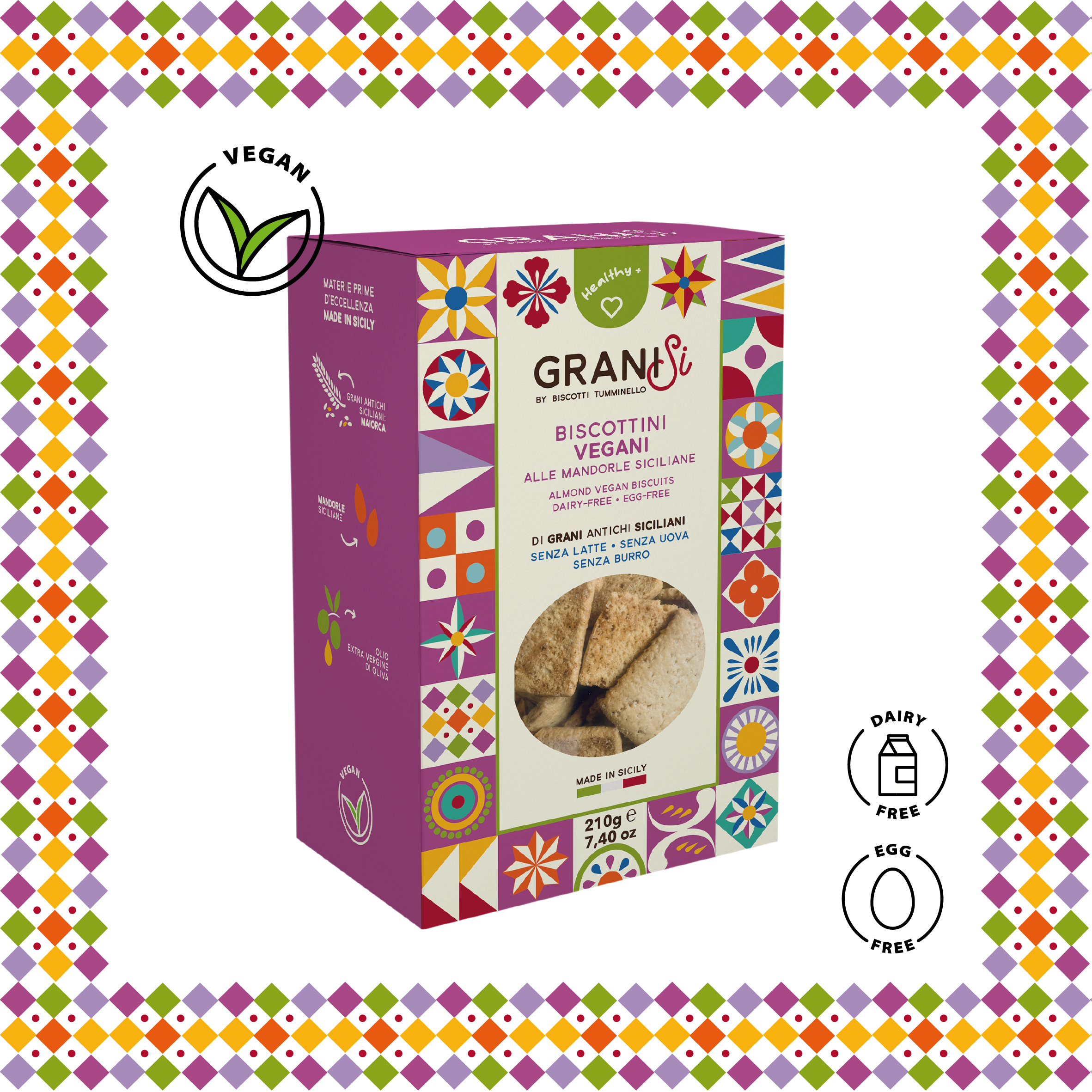 Biscottini Vegani alle mandorle - Healthy +